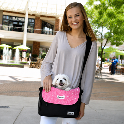 Coolmax® Cooling Pooch Bag Liner - Sparkling Hot Pink