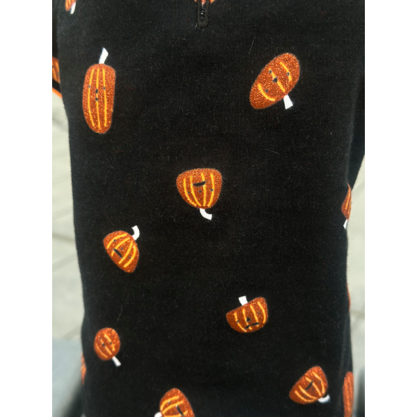 Cotton Shirt - Glittery Pumpkins