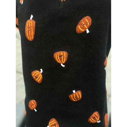 Cotton Shirt - Glittery Pumpkins