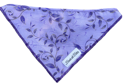 Bloom & Bark – Purple Leaves Bandana