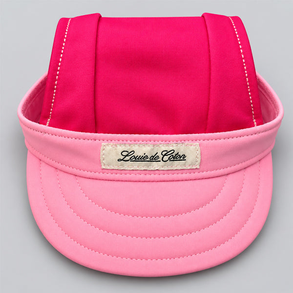 Limited-Edition UPF50+ Cooling Dog Hat - Pink Paradise