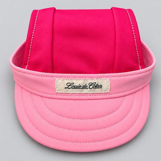 Limited-Edition UPF50+ Cooling Dog Hat - Pink Paradise