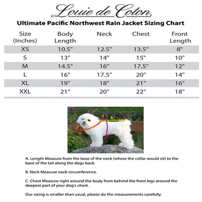 Limited-Edition Ultimate Pacific Northwest Goretex® Rain Jacket - 3M® reflective