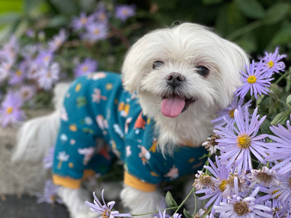 Handmade Cotton Pajamas - Hiking Bunny
