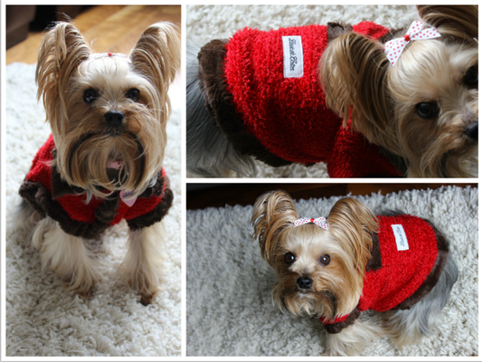 Furry Valentino Calming Fleece Jacket - Coco