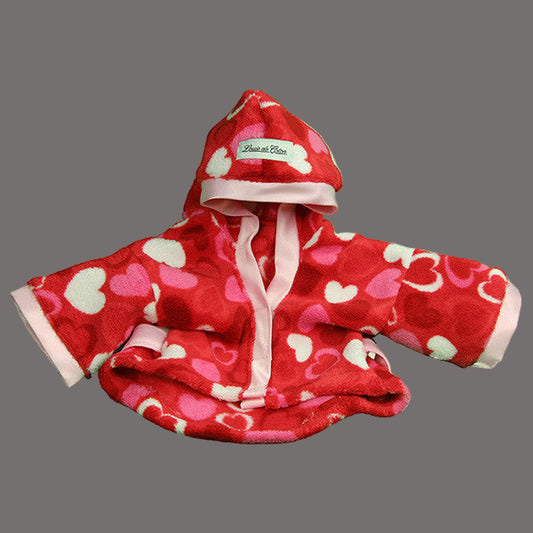 ALMOST GONE - Sweetheart Handmade Ultra Plush Fleece Robe