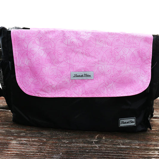 Coolmax® Cooling Pooch Bag Liner - Baby Pink Heart