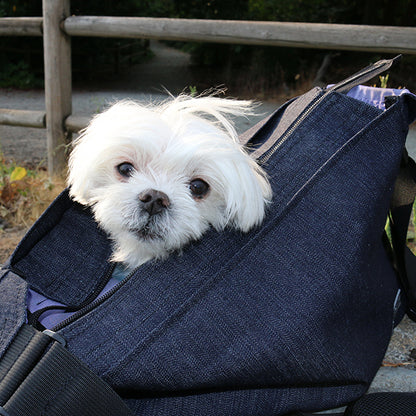 Small Dog Carrier Bag is Roomy and Stylish – Louie de Coton