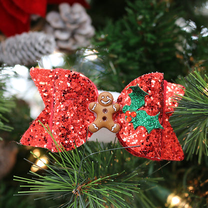 Holiday Glitter Bows