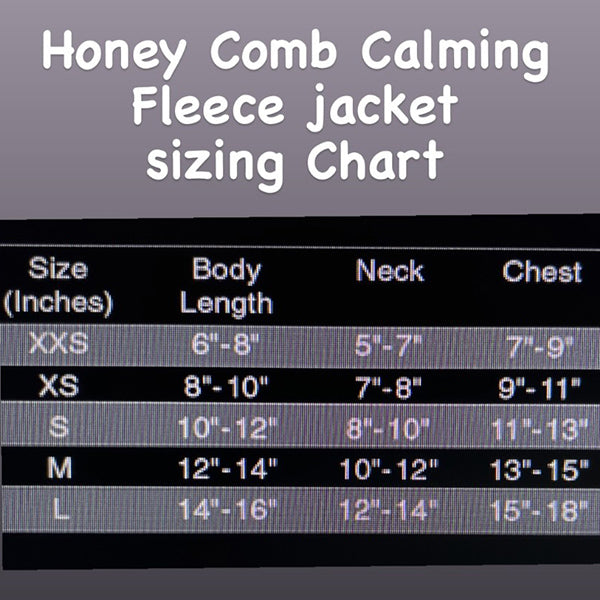 Honey Comb Calming Fleece Hoodie Jacket - Cherry