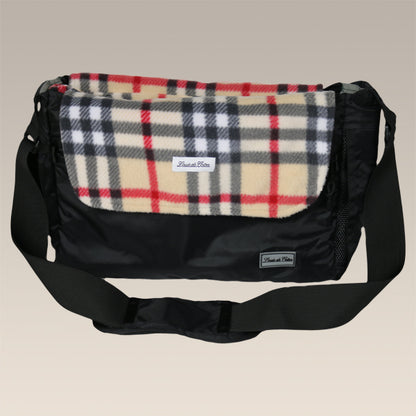 Bag Liner/Blanket - Cream Plaid